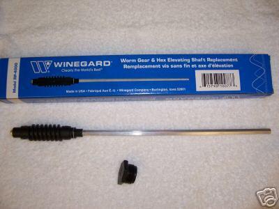 Winegard replacement shaft for crank up antenna