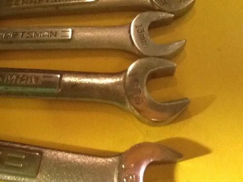 CRAFTSMAN Combination Wrenches -- METRIC 9-17MM 8 Wrenches, US $15.50, image 3