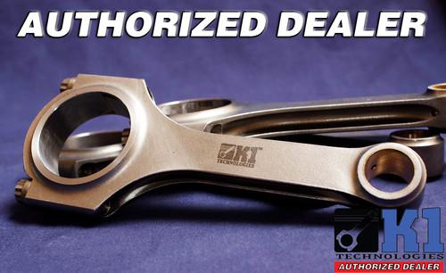 K1 forged billet h-beam connecting rods for mazda fs-de 5.400 inch zh5400aeab4-a