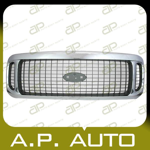 New grille grill assembly 02-04 ford excursion limited xlt xls eddie bauer