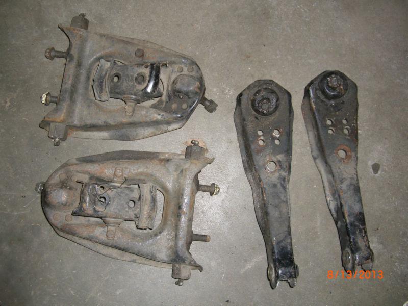 Purchase 64 65 66 MUSTANG FASTBACK CONVERTIBLE UPPER AND LOWER CONTROL ARMS PERCHES in Enfield