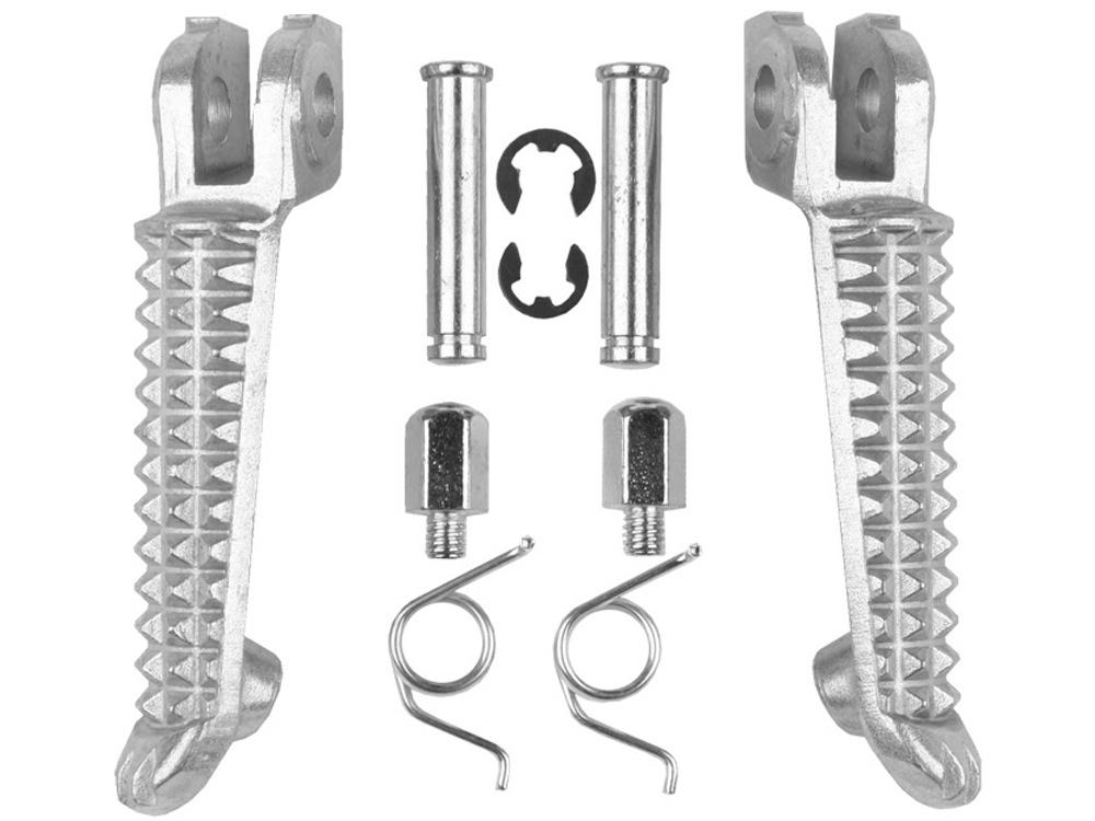 A pair of front foot peg footrest for yamaha yzf r1 98-11 yzf r6 99-11 10 new