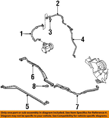 Kia oem 1k56e61479a rear ac lines-ac tube