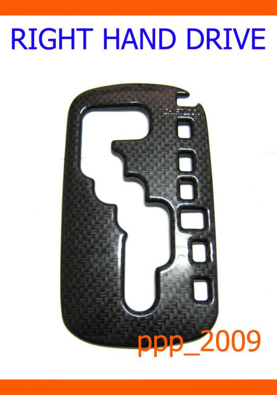 Right hand drive carbon gear shift auto cover toyota hilux vigo mk6 sr5 05 - 12