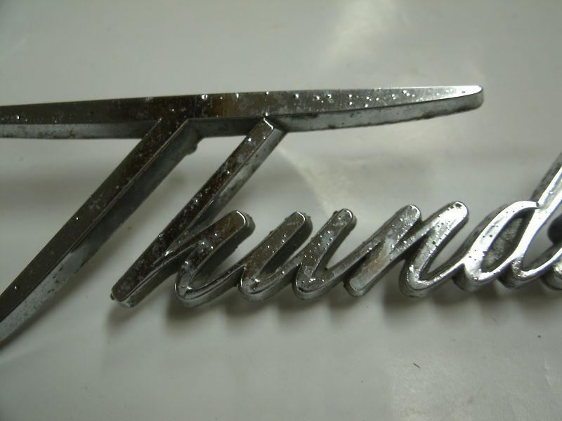 Ford Thunderbird Fender Emblem, US $14.99, image 2