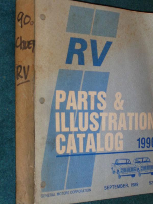 Purchase 1990 CHEVROLET & GMC BLAZER DUALLIE SUBURBAN PARTS CATALOG