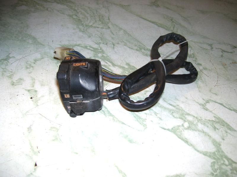 1978-79 yamaha xs1100 left handlebar switch (c8,2)