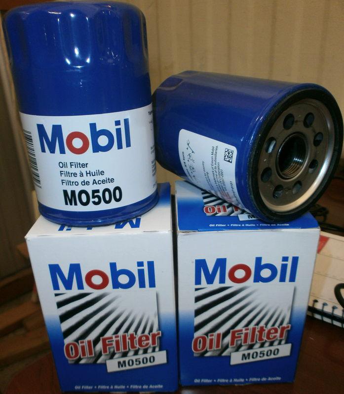Mobil m0500 automotive extended performance car oil filter, pack of 2