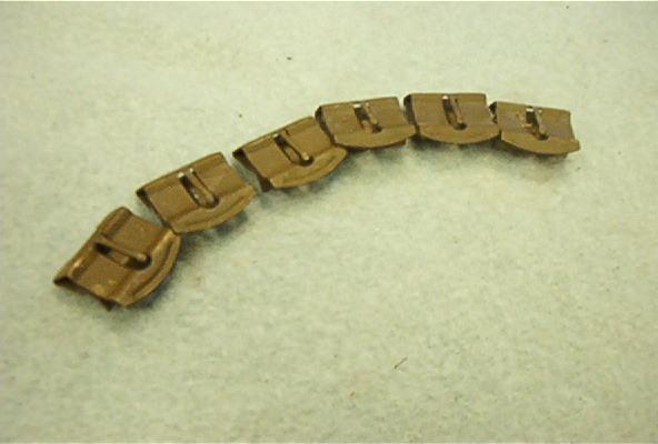 66 67 CHEVELLE SS MALIBU HEADLINER UPPER SIDE MOLDING CLIPS LAST SET ORIGINAL GM, US $24.99, image 2