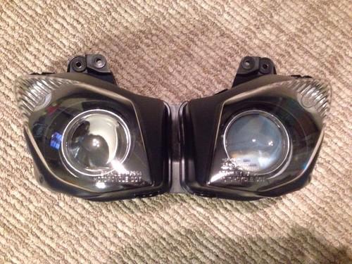 2009-12 kawasaki zx6r headlight oem mint