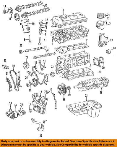 Toyota oem 9031148014 seal, crankshaft/engine crankshaft seal