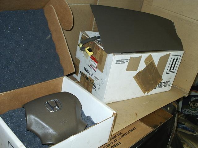 Honda accord 4dr 4cyl airbags driver passenger air bags 2006 2007 2003 2004 2005