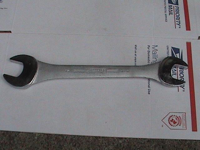 Williams tools usa superrench large open end wrench 1-1/8" x 1-1/16" {very nice}