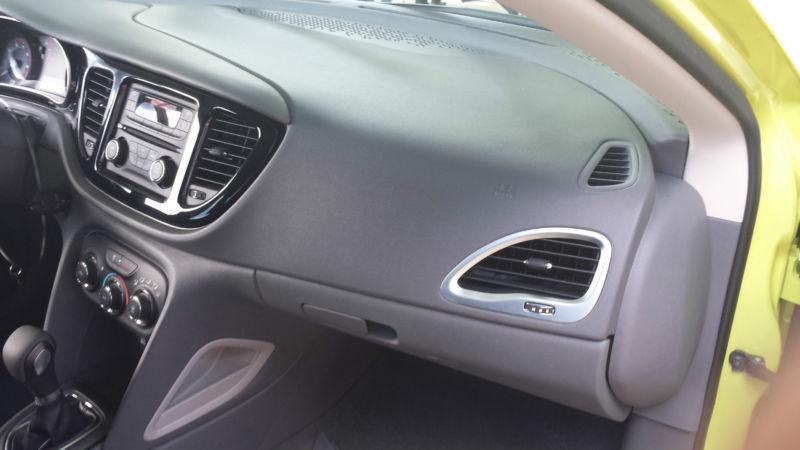 13 dodge dart right air bag front passenger dash oem