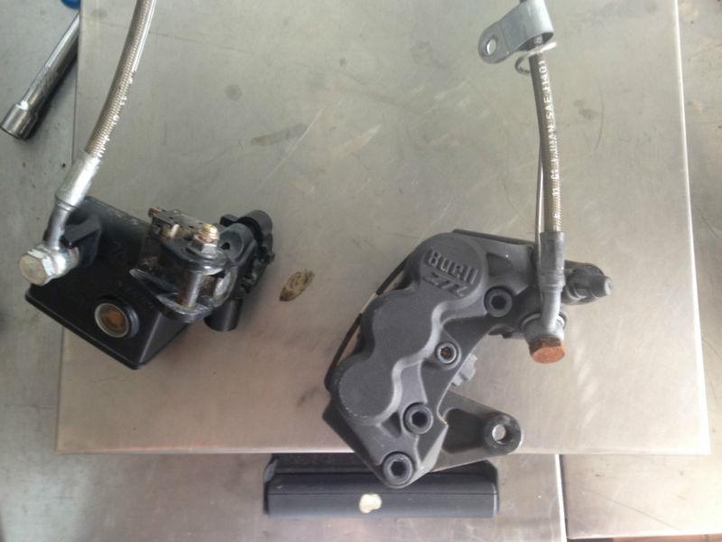 2003-up buell firebolt / lightning front brake system - caliper, line, master -
