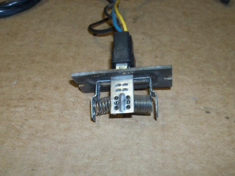 Purchase 69 70 Delta 88 Heater Blower Motor Resistor Block + Controls