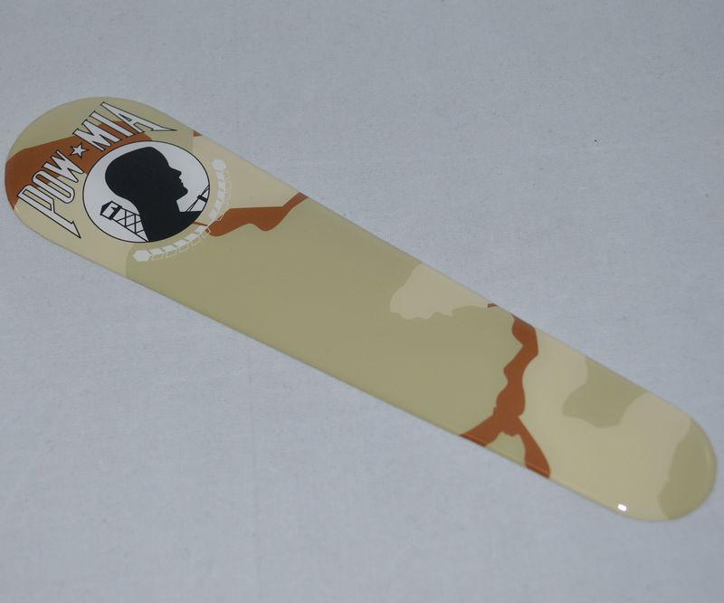 Desert camo "pow" dash insert decal for 2008 - 2013 harley flhx street glide 