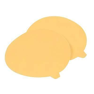 Sandpaper discs pressure sensitive 6"diameter 220 grit aluminum oxide set of 25