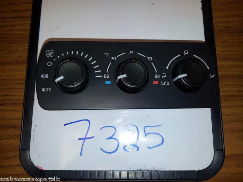 03-04 escalade suburban climate temperature control unit a/c heat 15763048