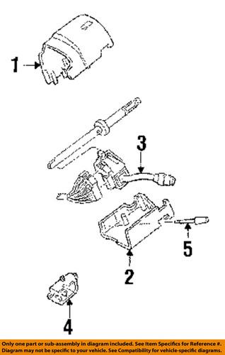 Ford oem yl3z-13k359-aba switch, multi-function/combination/combination switch