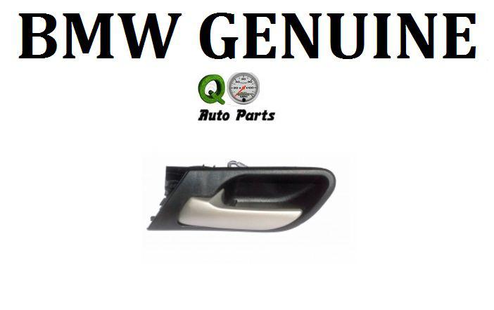 Bmw x5 2000-2003 left front black inside door handle brand new 51 41 8 408 565