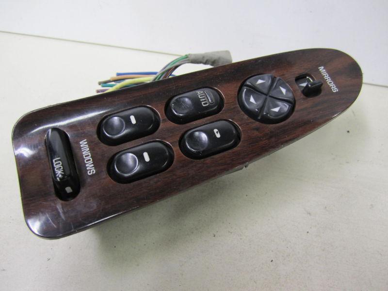 Buick regal 97 1997 power window power door mirror switch & bezel driver lh left