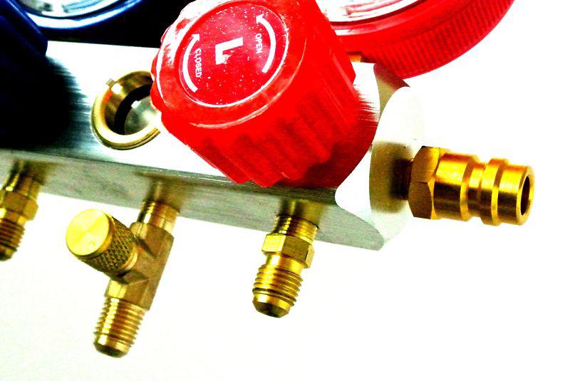 New Both 4CFM 1/3HP Vacuum Pump HVAC A/C Refrigeration A/C Manifold Gauge Kit, US $139.90, image 4