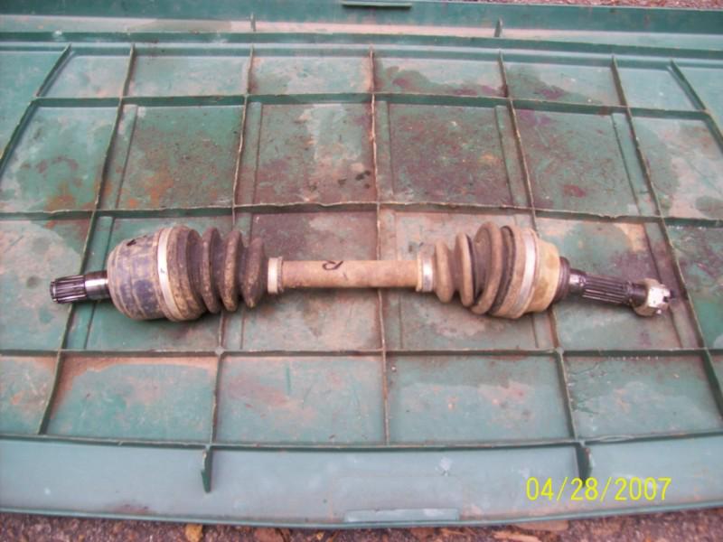 1997 kawasaki prairie 400 4wd front right axle