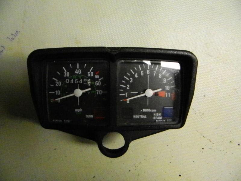 82 honda mb5 mb 50 5 mb50 gauges speed speedometer tach tachometer
