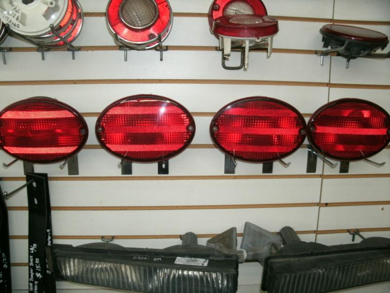 Purchase C5 Corvette Rear Tail Light Lens OEM set of 4 in Vacaville