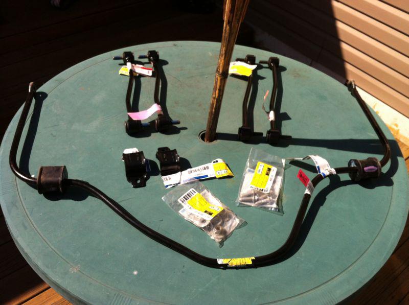 Purchase 2011up FORD SUPER DUTY OEM FACTORY REAR SWAY STABILIZER BAR KIT NEW F250 F350 in