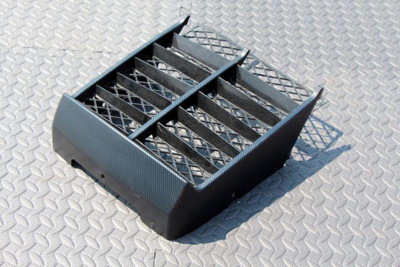  yamaha banshee grill + radiator cover 1987-2006 carbon fiber special edition