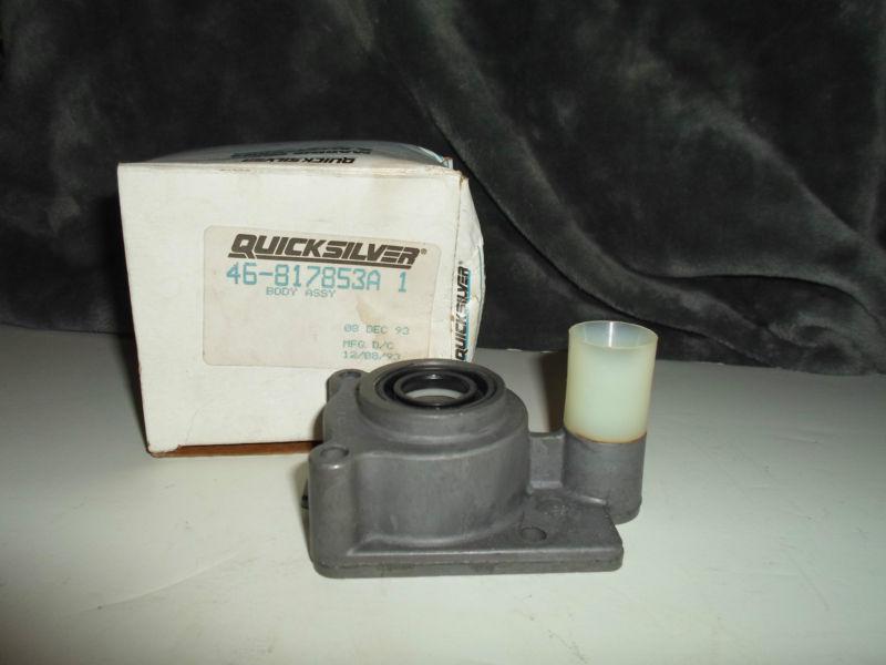 Mercury quicksilver water pump housing assy 46-817853a1