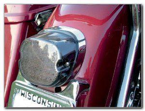 Bkrider smoke led low-profile w/ no tag light for harley-davidson 2010-0771