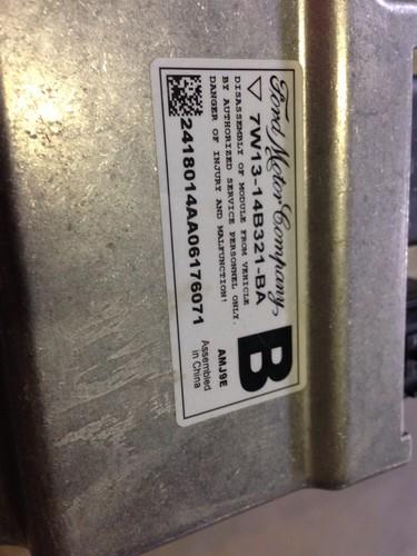 AIR BAG CONTROL MODULE LINCOLN TOWN CAR 2007 2008 7W13-14B321-BA OEM, US $60.88, image 2