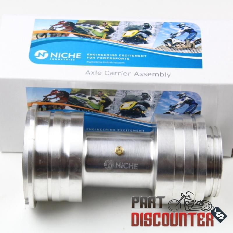 Yamaha yfz450r forged billet twin row rear axle bearing carrier fits 2009-2014