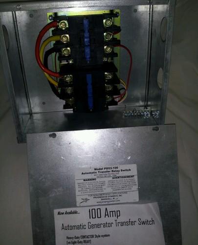 Progressive dynamics 100 amp 240 volt automatic transfer switch model pd53-100