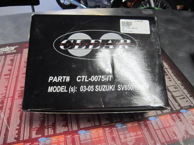 Clear alternatives taillight 