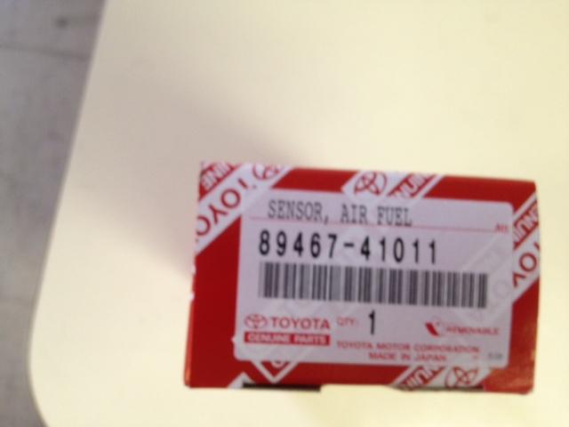 Toyota new oem air fuel ratio sensor 89467-41011