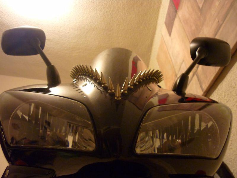 Purchase 36 INCH Motorcycle METAL SPIKE BIKE STRIPS peel stick 3M