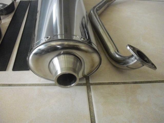 SCOOTER 150CC GY6 RACING PERFORMANCE OVAL EXHAUST, US $159.95, image 3