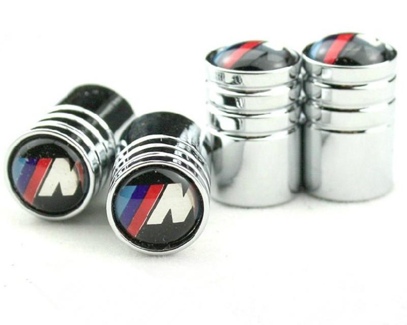 For 4X BMW ///M Emblem Roundel Aluminum Tire/Wheel Stem air Valve CAPS Covers, US $9.98, image 2