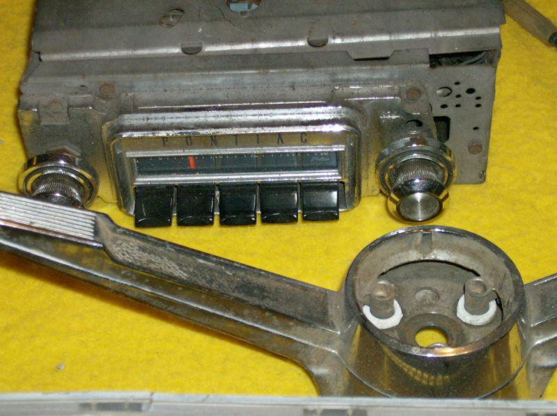 66 Pontiac GTO Hurst Tri-Power Rally Interior Part = Steering Wheel Horn Button, US $10.00, image 2