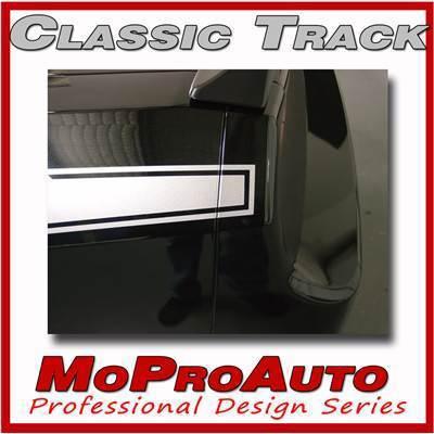 Dodge challenger classic side stripes decals 2011 - pro grade 3m vinyl 085