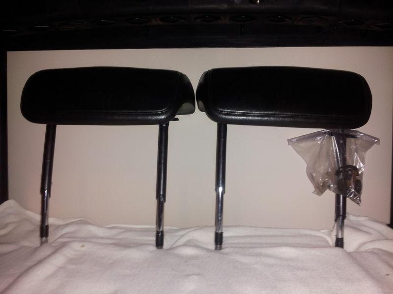 1974 dodge monaco brougham bucket seat headrests head rests very nice!