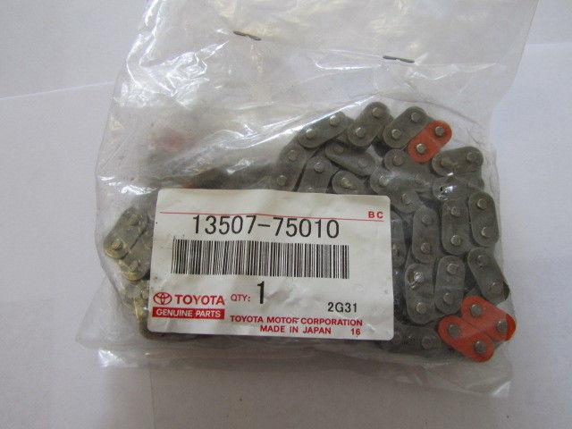 Toyota new oem no 2 timing chain s/a 13507-75010