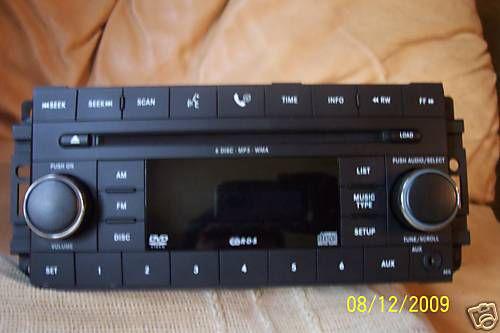 07 - dodge-jeep-chrysler-radio 6 cd changer mp-3 dvd