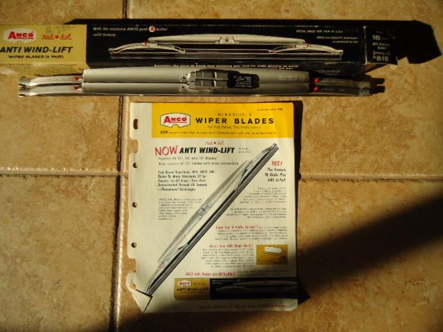 Anco nos anti wind-lift wiper blades dogde gm 18" blades ferrari lambo no.818