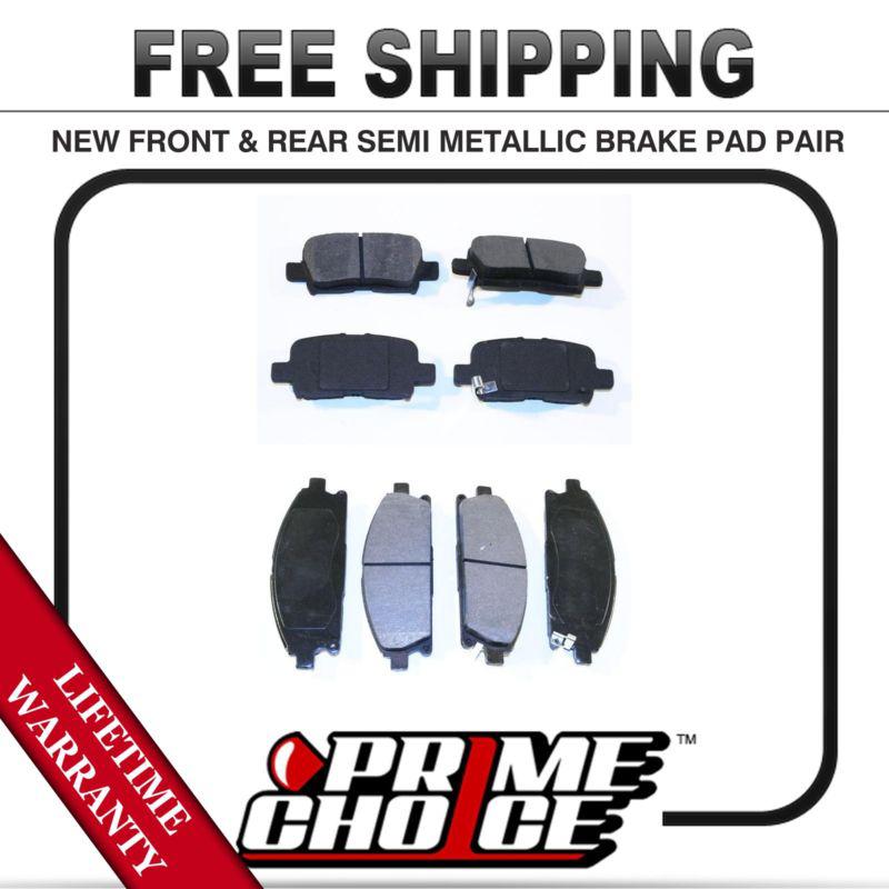 Purchase Complete Set of Front and Rear Premium Brake Pads with