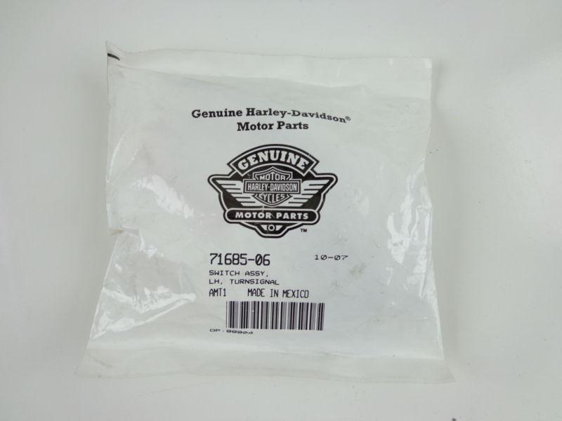 Harley davidson left handlebar turn signal switch assembly 71685-06
